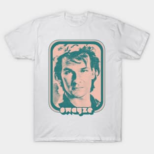 Patrick Swayze // Retro 80s Fan Aesthetic Design T-Shirt